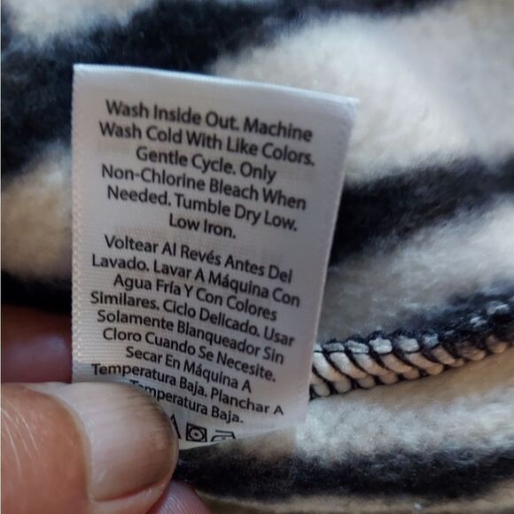 Terra & Sky 1/4 Snap Up Pullover Fleece Plus Size 3X - Picture 8 of 9